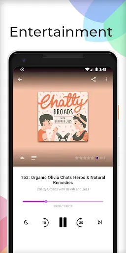 Скриншот 5 — Podcast Guru - Podcast App
