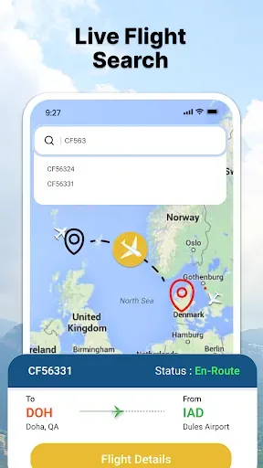 Скриншот 6 — FlightRadar — отсление полетов