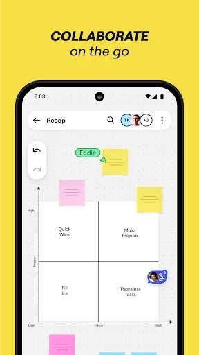 Скриншот 2 — Miro: your visual workspace