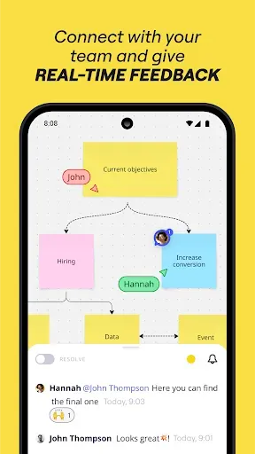 Скриншот 3 — Miro: your visual workspace