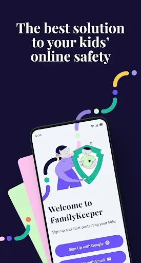Скриншот 1 — FamilyKeeper Parental Control