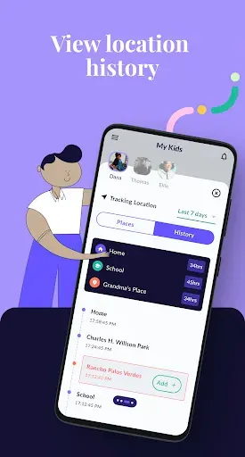 Скриншот 7 — FamilyKeeper Parental Control