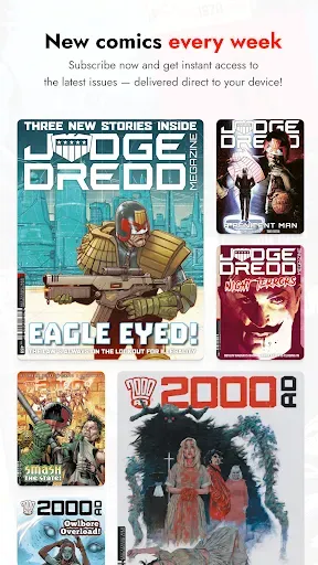 Скриншот 4 — 2000 AD Comics and Judge Dredd