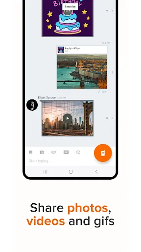 Скриншот 4 — Voxer рация Walkie Talkie PTT