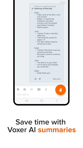 Скриншот 6 — Voxer рация Walkie Talkie PTT