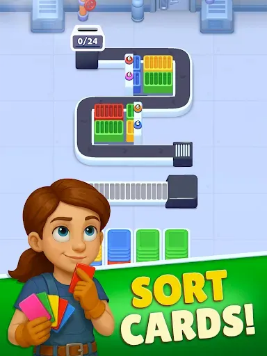 Скриншот 7 — Card Factory! Relaxing Puzzle