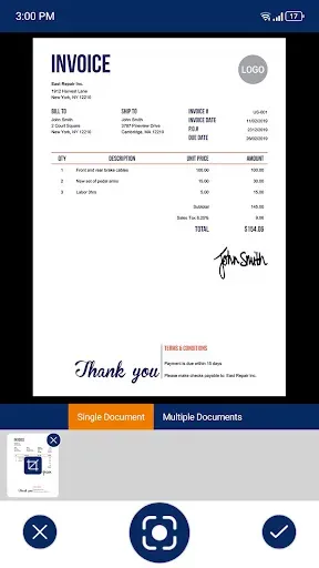 Скриншот 5 — Receipt Bot
