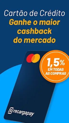 Скриншот 3 — RecargaPay: Pix Cartão e Conta
