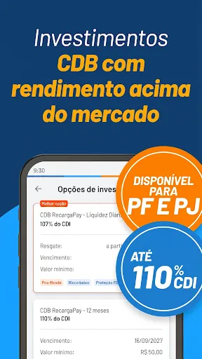 Скриншот 5 — RecargaPay: Pix Cartão e Conta