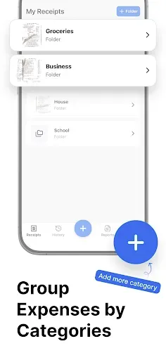 Скриншот 2 — AVA Receipt Scanner, Organizer