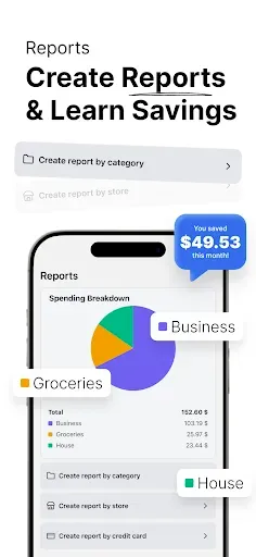 Скриншот 3 — AVA Receipt Scanner, Organizer