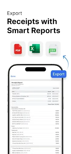 Скриншот 5 — AVA Receipt Scanner, Organizer