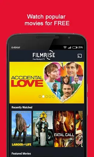 Скриншот 1 — FilmRise - Movies and TV Shows
