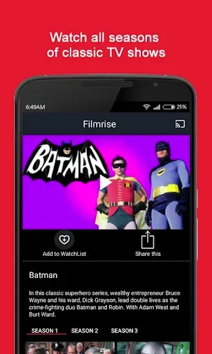 Скриншот 7 — FilmRise - Movies and TV Shows