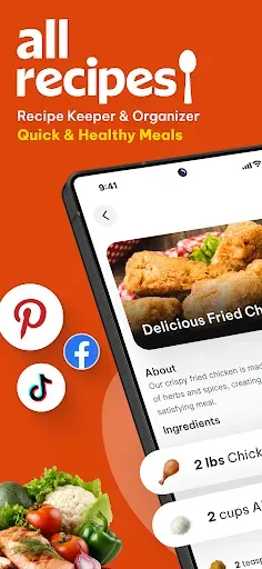 Скриншот 1 — all Recipes: Good Food Recipes