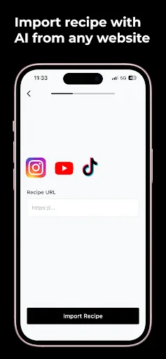 Скриншот 2 — Recipe organizer: Recipe Bro