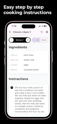 Скриншот 3 — Recipe organizer: Recipe Bro