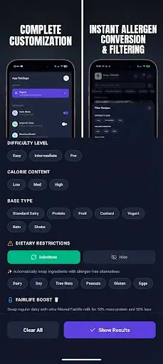 Скриншот 2 — Рецепты Ninja CREAMi & КБЖУ