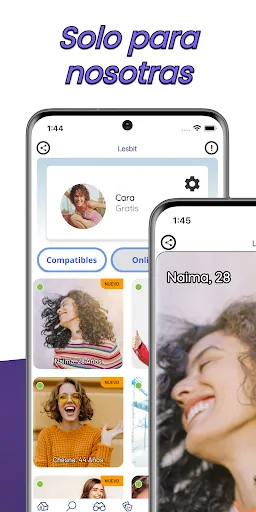 Скриншот 2 — Lesbit - citas lesbianas gay