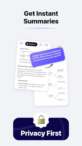 Скриншот 4 — HiNoter - AI Note Taker