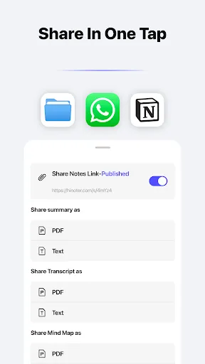Скриншот 6 — HiNoter - AI Note Taker