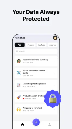 Скриншот 8 — HiNoter - AI Note Taker