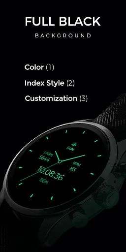 Скриншот 3 — Minimal & Simple Watch - RE