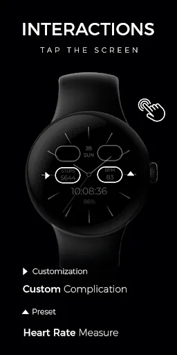 Скриншот 4 — Minimal & Simple Watch - RE