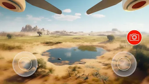 Скриншот 8 — Drone Simulator Desert UAV