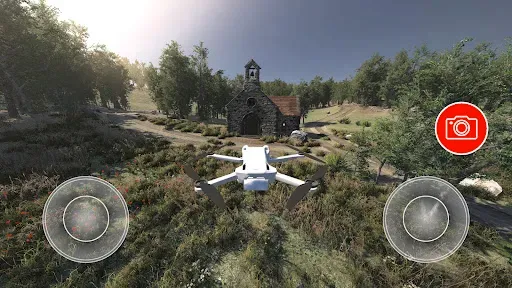 Скриншот 1 — Drone Simulator Realistic UAV