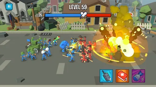 Скриншот 3 — Stick Army: World War Strategy