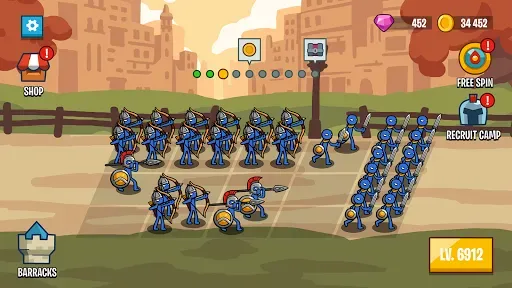 Скриншот 4 — Stick Battle: War of Legions
