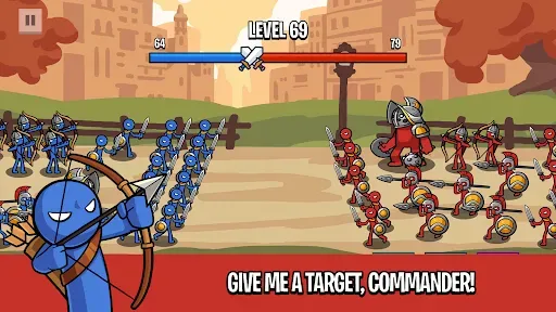 Скриншот 1 — Stick Battle Premium: Legends