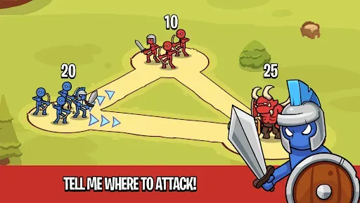 Скриншот 4 — Stick Battle Premium: Legends