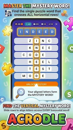 Скриншот 1 — Acrodle: Mystery Crossword