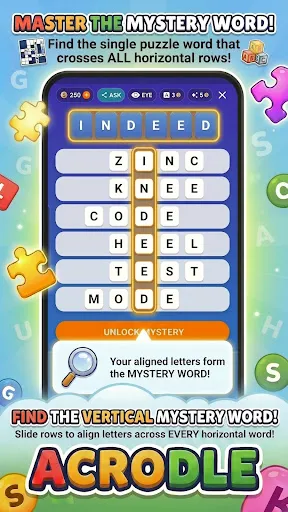 Скриншот 5 — Acrodle: Mystery Crossword