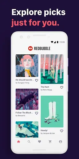 Скриншот 3 — Redbubble