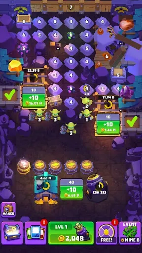 Скриншот 5 — Gold and Goblins - Кликер игры