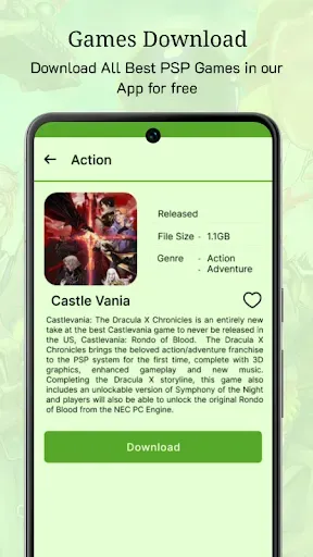 Скриншот 3 — PSP Games Downloader