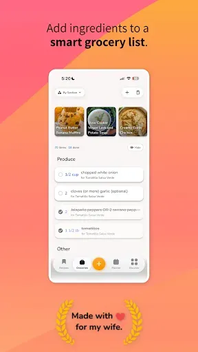 Скриншот 3 — Honeydew: Recipe Manager