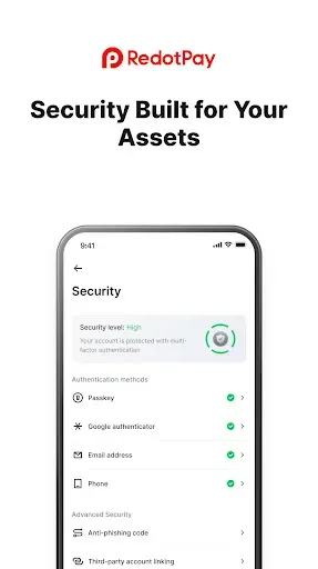 Скриншот 5 — RedotPay: Crypto Card & Pay