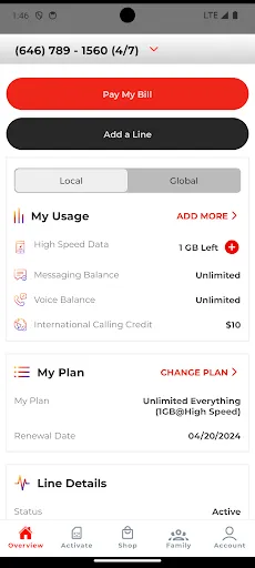 Скриншот 2 — RedPocket