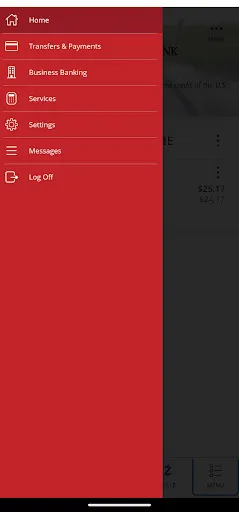 Скриншот 2 — Red River Bank Mobile