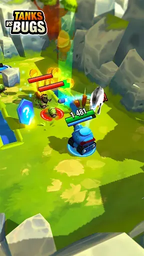Скриншот 1 — Tanks vs Bugs