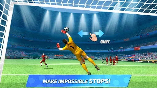 Скриншот 3 — Soccer Star Super Football