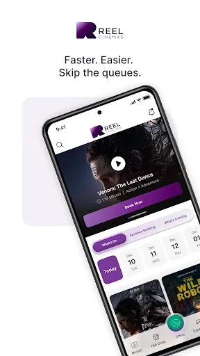 Скриншот 1 — Reel Cinemas:Book Movie Ticket