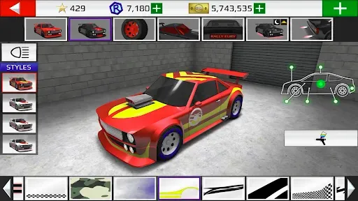 Скриншот 2 — Rally Fury - раллийные гонки