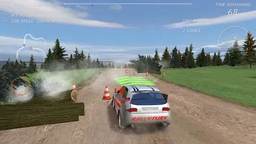 Скриншот 3 — Rally Fury - раллийные гонки