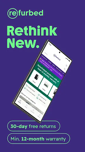 Скриншот 1 — refurbed - Shop Tech Savings