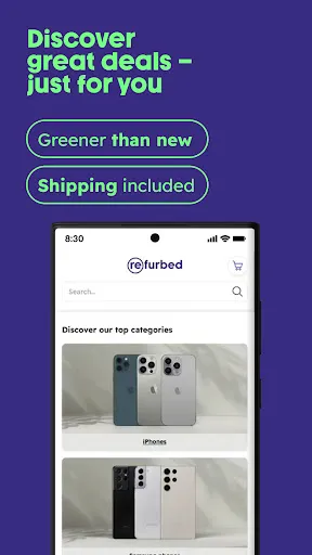 Скриншот 2 — refurbed - Shop Tech Savings